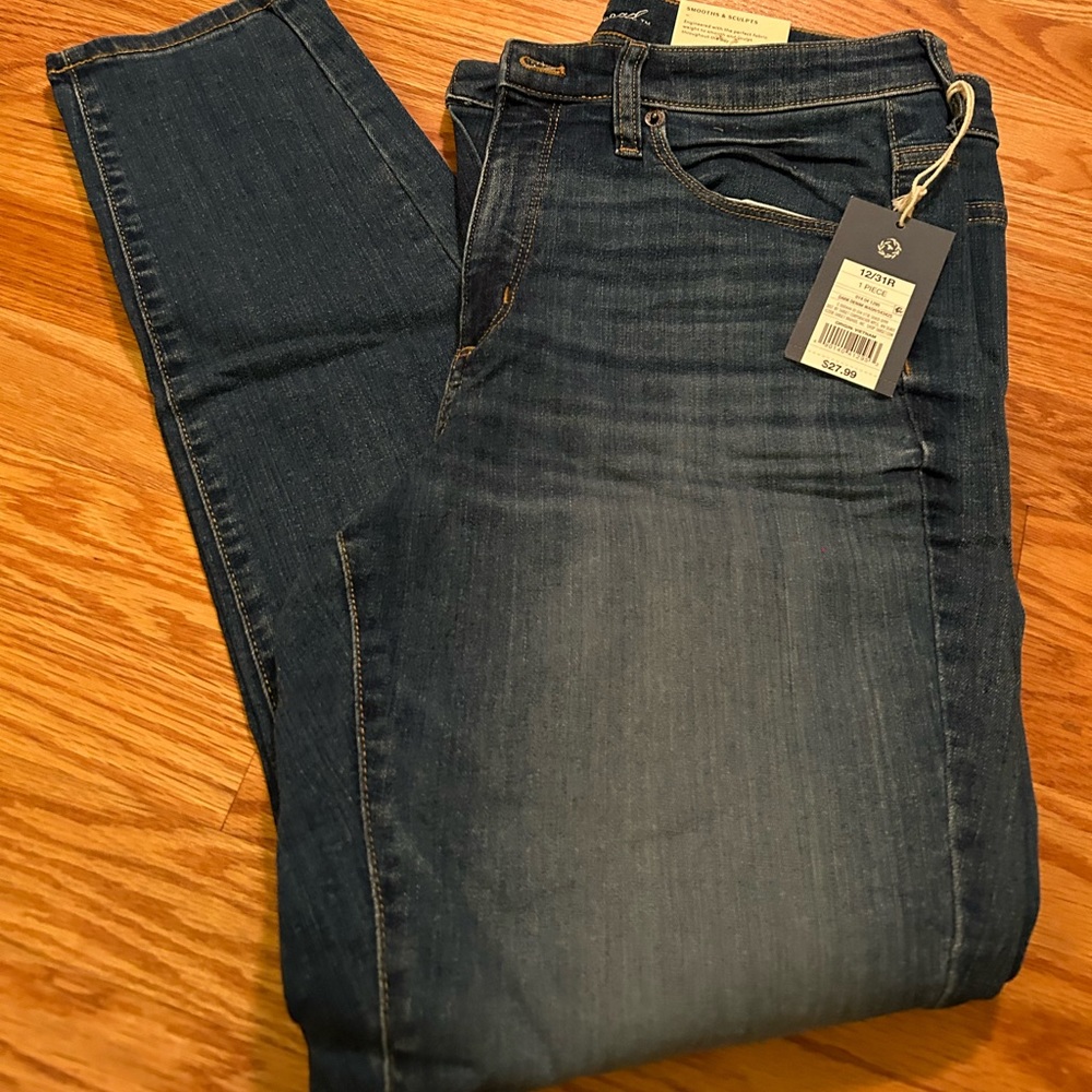 Universal thread, size 12, high-rise skinny jeans